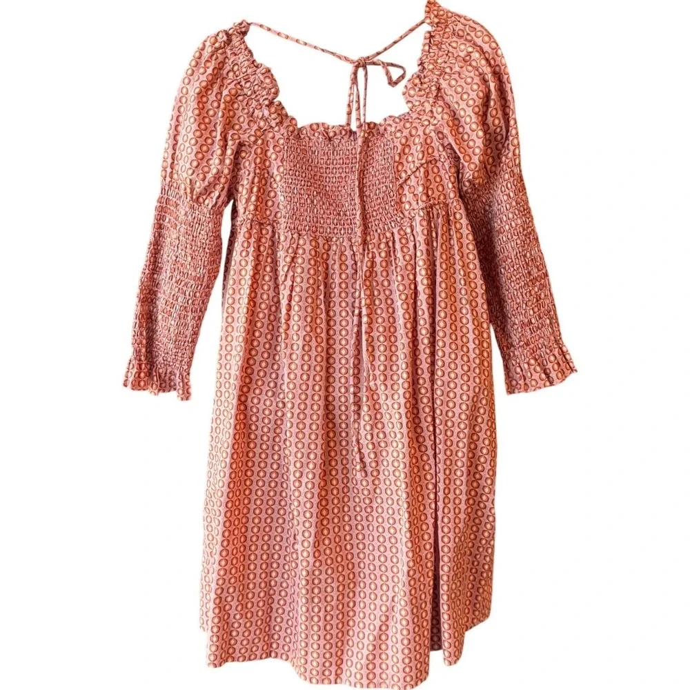Free People Star Dip Mini Dress Glass Roses Boho Women's Size X-Small NEW